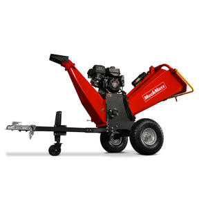 6 inch E-start DUCAR 420cc 15hp Gasoline Engine Powered Drum Wood Chipper , P4206