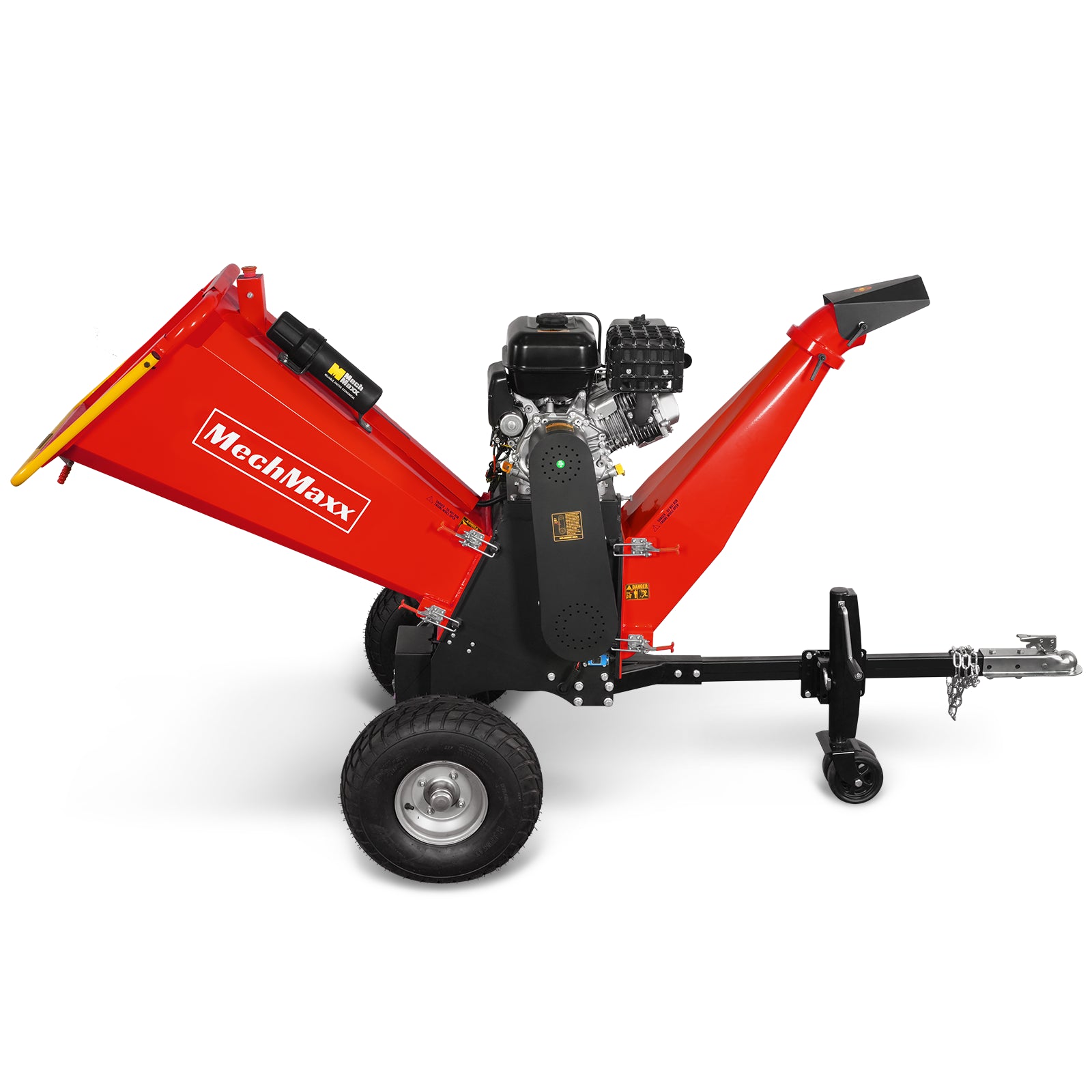 6 inch E-start ZONSEN 459cc 15hp Gasoline Engine Powered Drum Wood Chipper , P4206