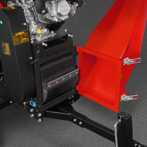 6 inch E-start ZONSEN 459cc 15hp Gasoline Engine Powered Drum Wood Chipper , P4206