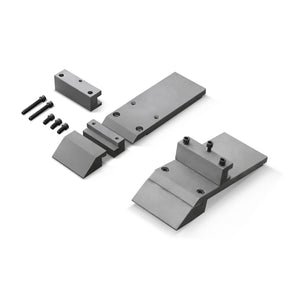 100-inch Manual Sheet Metal Brake - 12 Gauge Bending Capacity, Adjustable Fingers, 8 Ft. Heavy-Duty Steel Construction, Precision Bending for Box and Pan