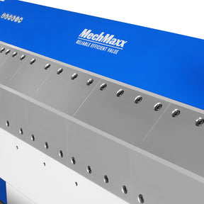 50-Inch Foot Clamp Pan and Box Brake, Industrial Heavy Duty Sheet Metal Folding Machine, 0–135° Bending Angle, 1.9" Clamping Lift, 2" Box Depth