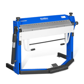 50-Inch Foot Clamp Pan and Box Brake, Light Duty Sheet Metal Folding Machine, 0–135° Bending Angle, 1.9" Clamping Lift, 2" Box Depth