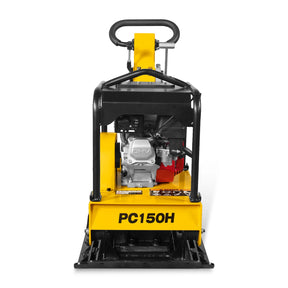 Honda GX160 Reversible Plate Compactor with Wheel Kit and Extension Plates, 5625 lb Centrifugal Force, PC150H