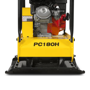 Honda GX270 Reversible Plate Compactor with Wheel Kit and Extension Plates, 6750 lb Centrifugal Force, PC180H