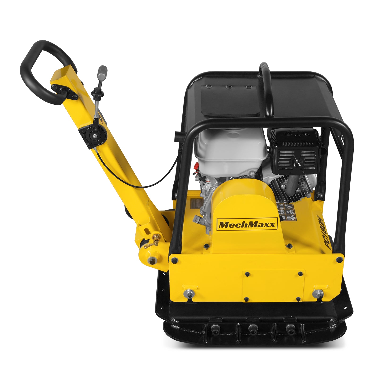 Honda GX270 Reversible Plate Compactor with Wheel Kit and Extension Plates, 6750 lb Centrifugal Force, PC180H