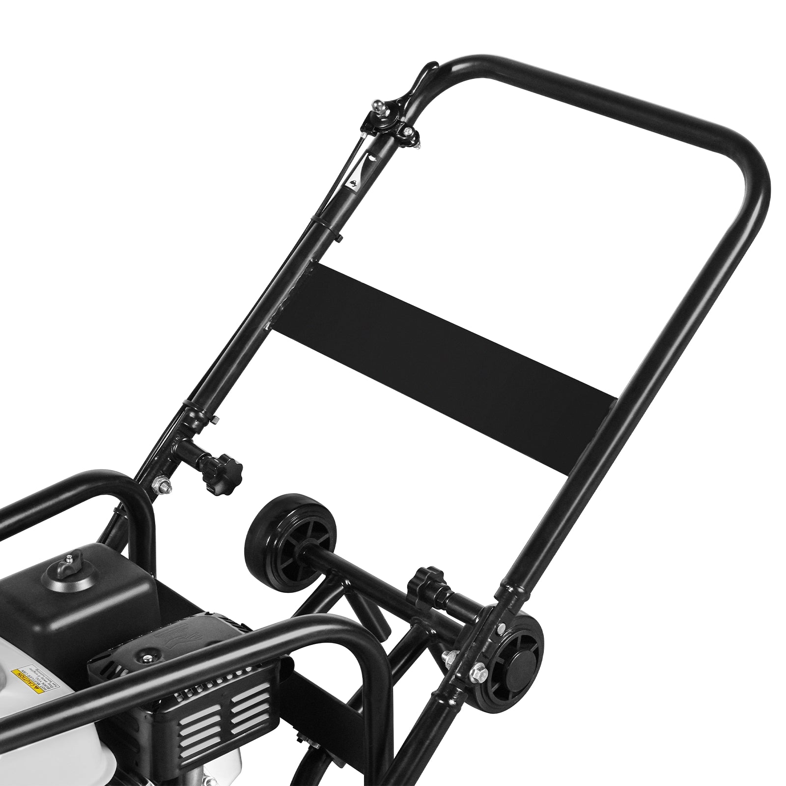 Honda GX160 Vibratory Plate Compactor with Wheel Kit, 3150 lb Centrifugal Force for Soil, Gravel, Asphalt and Paver Base, PC80H