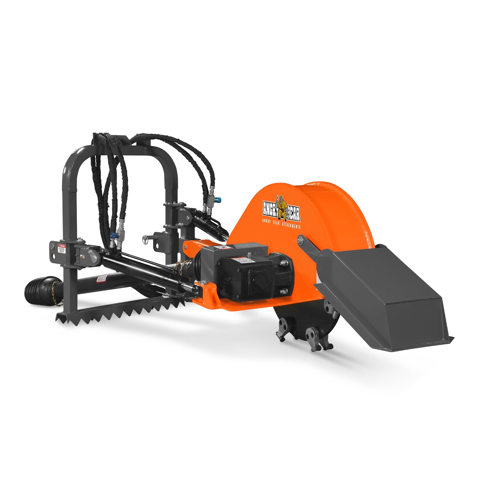 24'' Cutting Wheel Hydraulic Cylinders Stump Grinder,  (PTO Shaft Included with Slip Clutch) ,  35-60hp,   TSG61