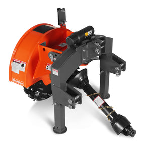 3-Point PTO Stump Grinder with 44 Carbide Teeth (PTO Shaft Included with Slip Clutch), for 35-80HP Tractor, SG28