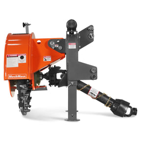 3-Point PTO Stump Grinder with 44 Carbide Teeth (PTO Shaft Included with Slip Clutch), for 35-80HP Tractor, SG28