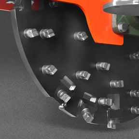 3-Point PTO Stump Grinder with 44 Carbide Teeth (PTO Shaft Included with Slip Clutch), for 35-80HP Tractor, SG28