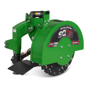 3-Point PTO Stump Grinder with 44 Carbide Teeth (PTO Shaft Included with Slip Clutch), for 35-80HP Tractor, SG28