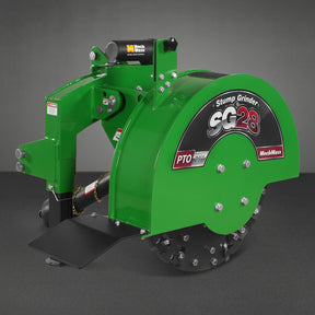 3-Point PTO Stump Grinder with 44 Carbide Teeth (PTO Shaft Included with Slip Clutch), for 35-80HP Tractor, SG28