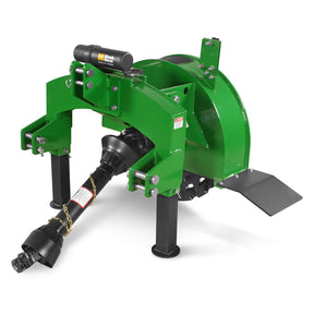 3-Point PTO Stump Grinder with 44 Carbide Teeth (PTO Shaft Included with Slip Clutch), for 35-80HP Tractor, SG28