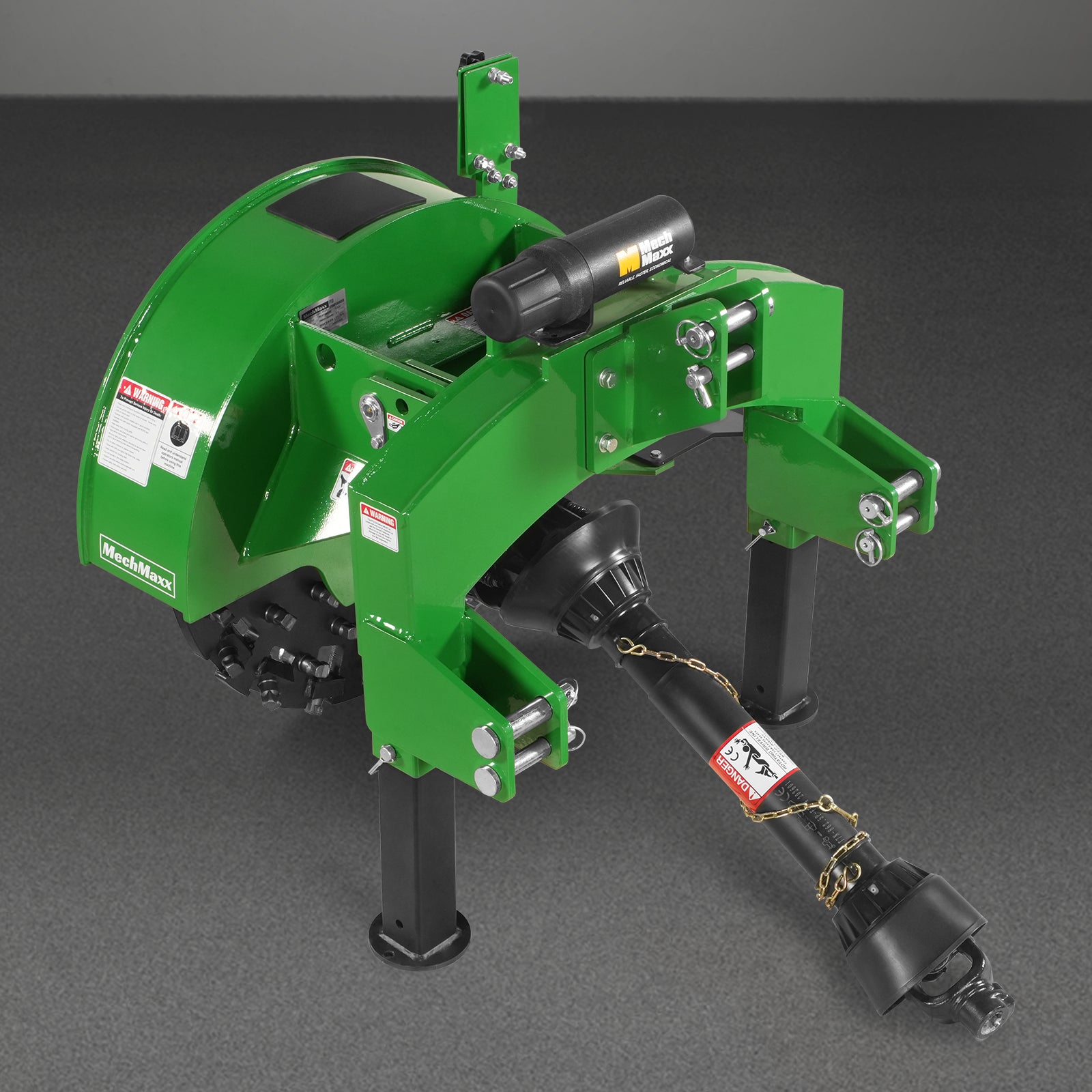 3-Point PTO Stump Grinder with 44 Carbide Teeth (PTO Shaft Included with Slip Clutch), for 35-80HP Tractor, SG28