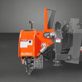 3-Point PTO Stump Grinder with 34 Carbide Teeth (PTO Shaft Included with Slip Clutch), for 15-45HP Tractor, SG24PRO