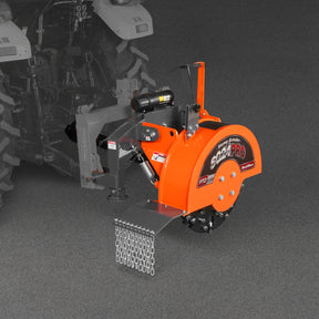 3-Point PTO Stump Grinder with 34 Carbide Teeth (PTO Shaft Included with Slip Clutch), for 15-45HP Tractor, SG24PRO