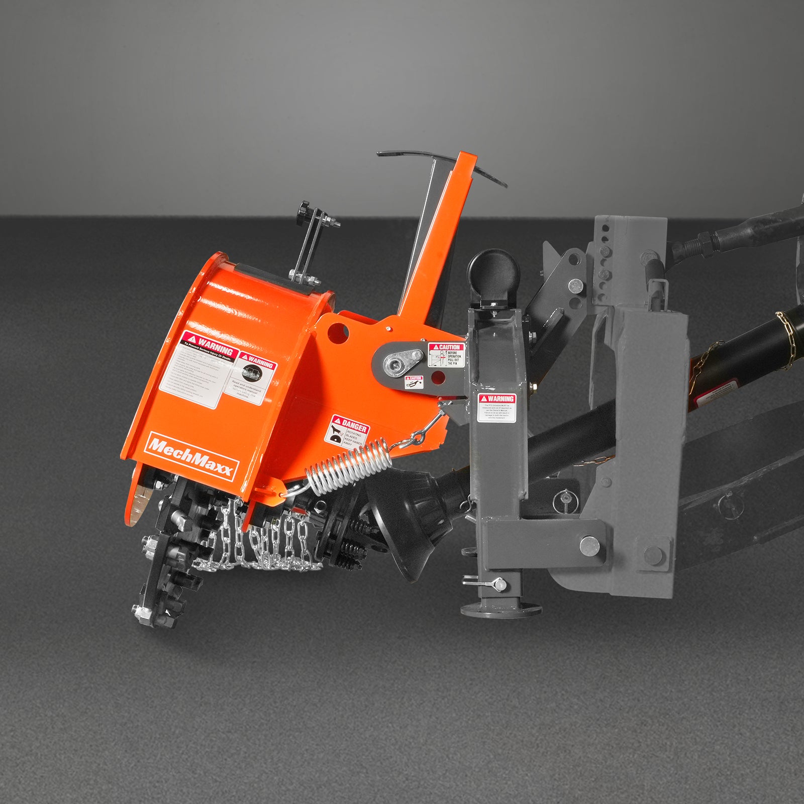 3-Point PTO Stump Grinder with 34 Carbide Teeth (PTO Shaft Included with Slip Clutch), for 15-45HP Tractor, SG24PRO