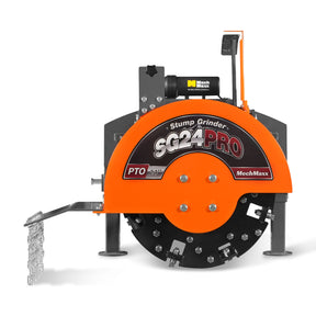 3-Point PTO Stump Grinder with 34 Carbide Teeth (PTO Shaft Included with Slip Clutch), for 15-45HP Tractor, SG24PRO