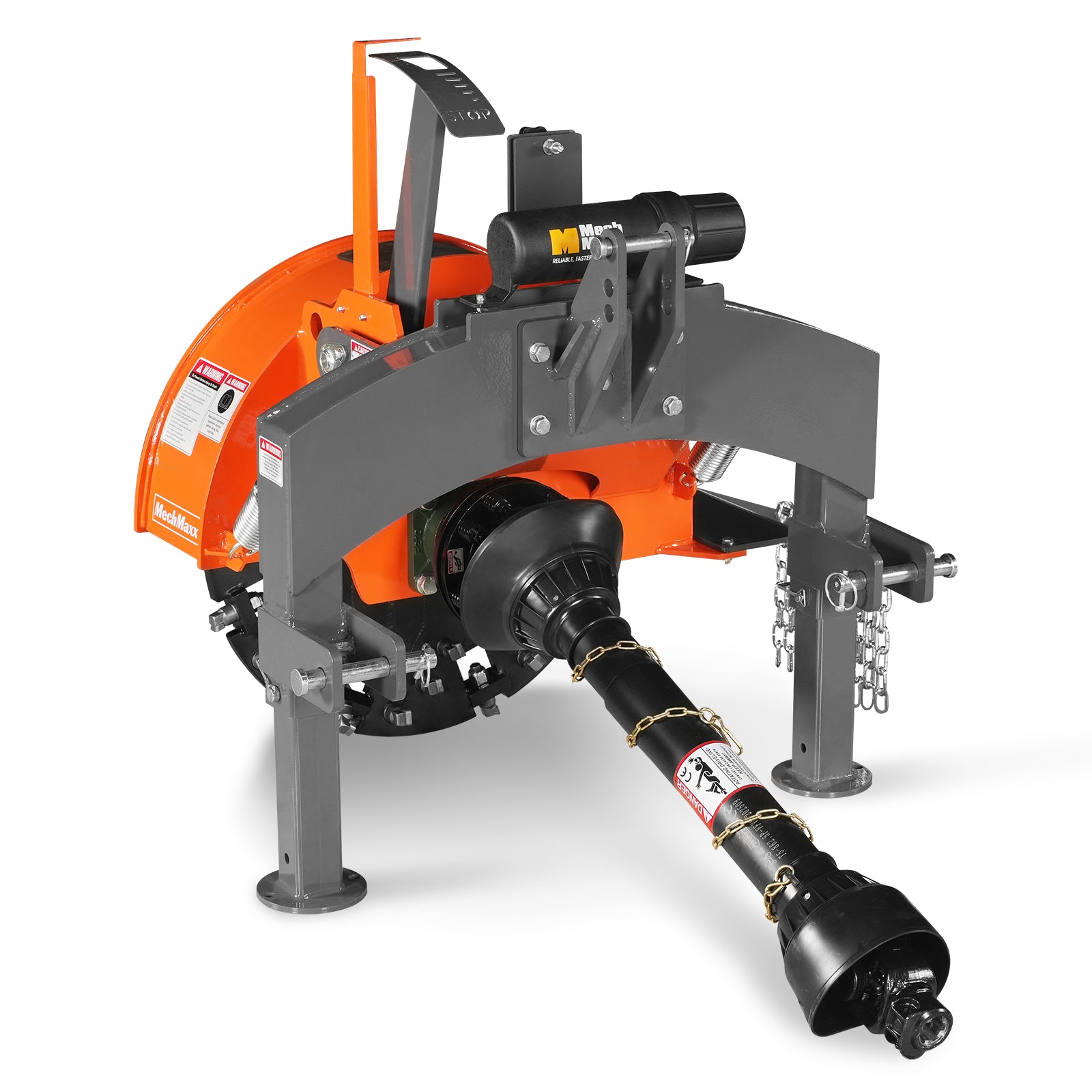 3-Point PTO Stump Grinder with 34 Carbide Teeth (PTO Shaft Included with Slip Clutch), for 15-45HP Tractor, SG24PRO