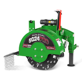 3-Point PTO Stump Grinder with 34 Carbide Teeth (PTO Shaft Included with Slip Clutch), for 15-45HP Tractor, SG24PRO