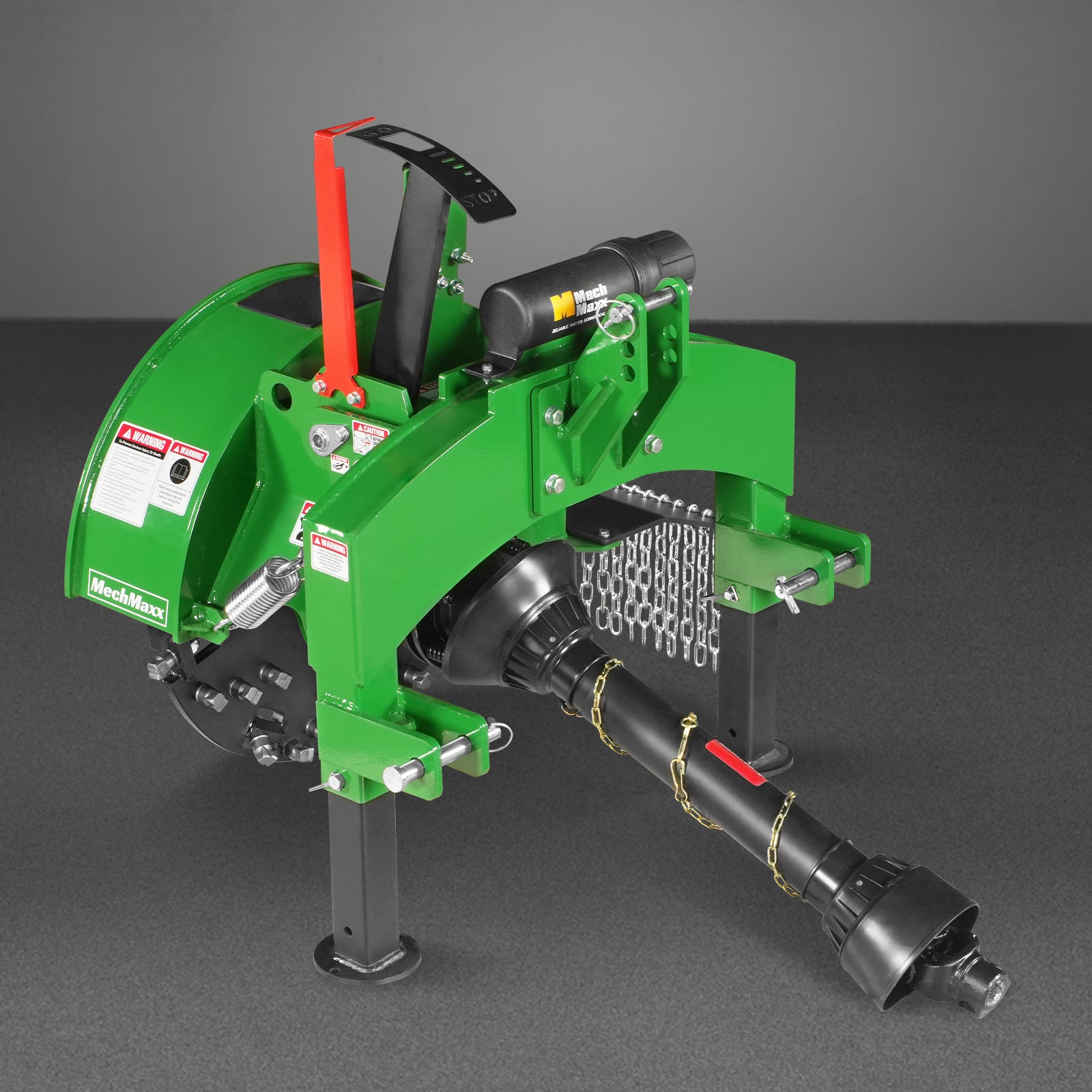 3-Point PTO Stump Grinder with 34 Carbide Teeth (PTO Shaft Included with Slip Clutch), for 15-45HP Tractor, SG24PRO