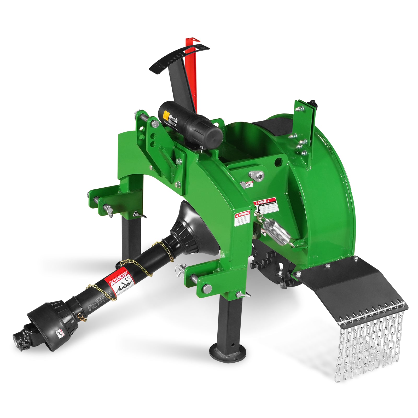 3-Point PTO Stump Grinder with 34 Carbide Teeth (PTO Shaft Included with Slip Clutch), for 15-45HP Tractor, SG24PRO