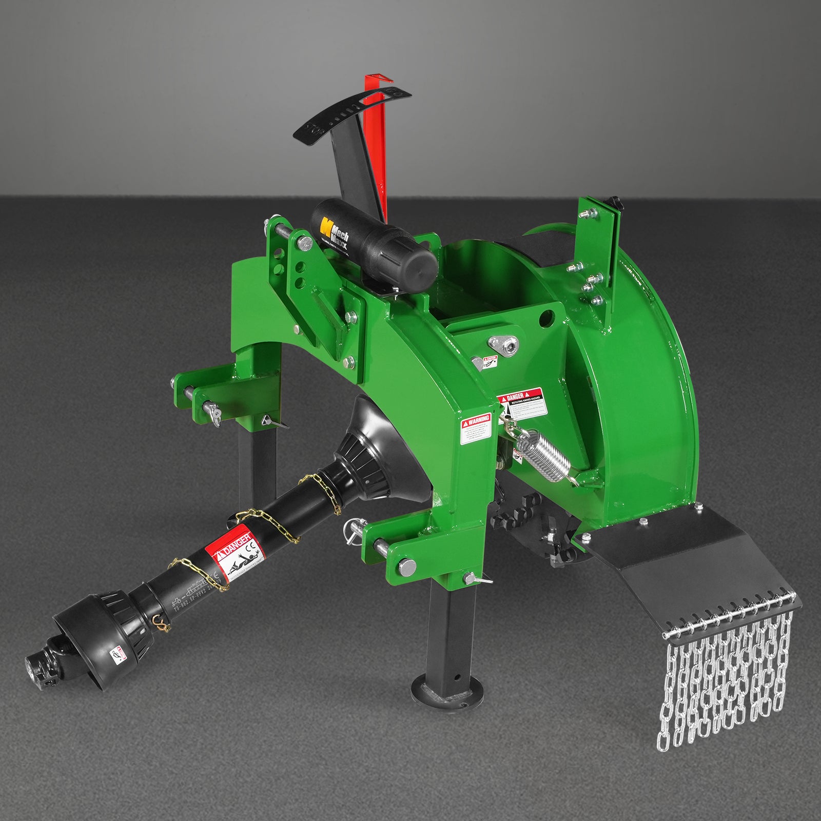 3-Point PTO Stump Grinder with 34 Carbide Teeth (PTO Shaft Included with Slip Clutch), for 15-45HP Tractor, SG24PRO