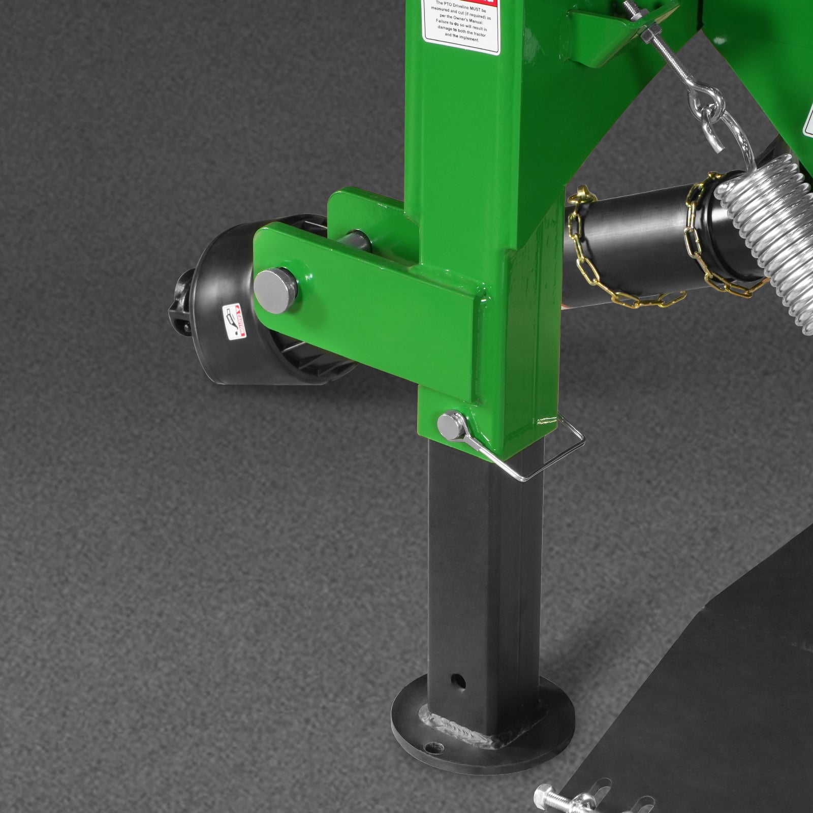 3-Point PTO Stump Grinder with 34 Carbide Teeth (PTO Shaft Included with Slip Clutch), for 15-45HP Tractor, SG24PRO