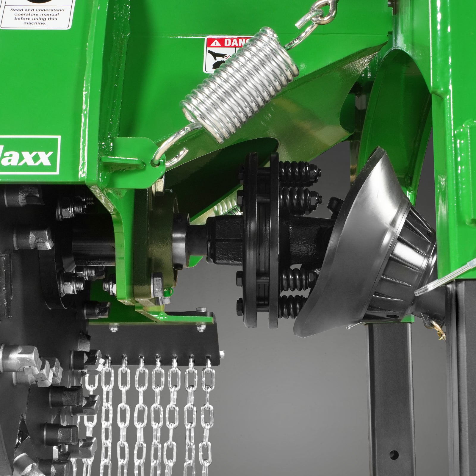 3-Point PTO Stump Grinder with 34 Carbide Teeth (PTO Shaft Included with Slip Clutch), for 15-45HP Tractor, SG24PRO