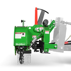 3-Point PTO Stump Grinder with 34 Carbide Teeth (PTO Shaft Included with Slip Clutch), for 15-45HP Tractor, SG24PRO