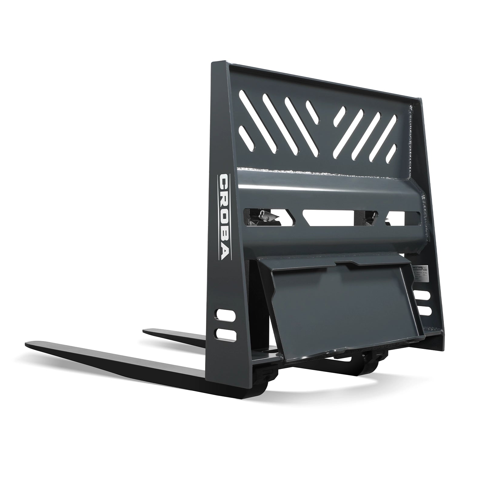36'' Mini Skid Steer Pallet Fork Frame Attachment, 2204 lb Weight Capacity