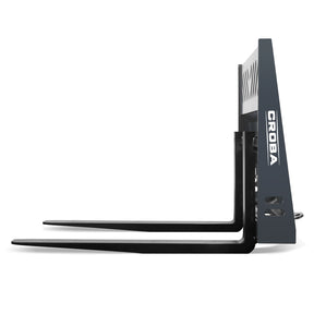 36'' Mini Skid Steer Pallet Fork Frame Attachment, 2204 lb Weight Capacity