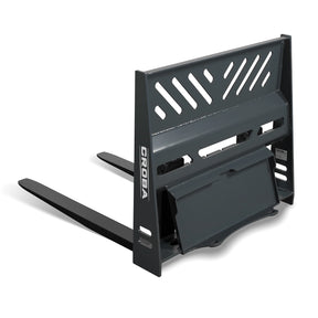 36'' Mini Skid Steer Pallet Fork Frame Attachment, 2204 lb Weight Capacity