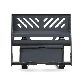 36'' Mini Skid Steer Pallet Fork Frame Attachment, 2204 lb Weight Capacity