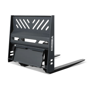 36'' Mini Skid Steer Pallet Fork Frame Attachment, 2204 lb Weight Capacity