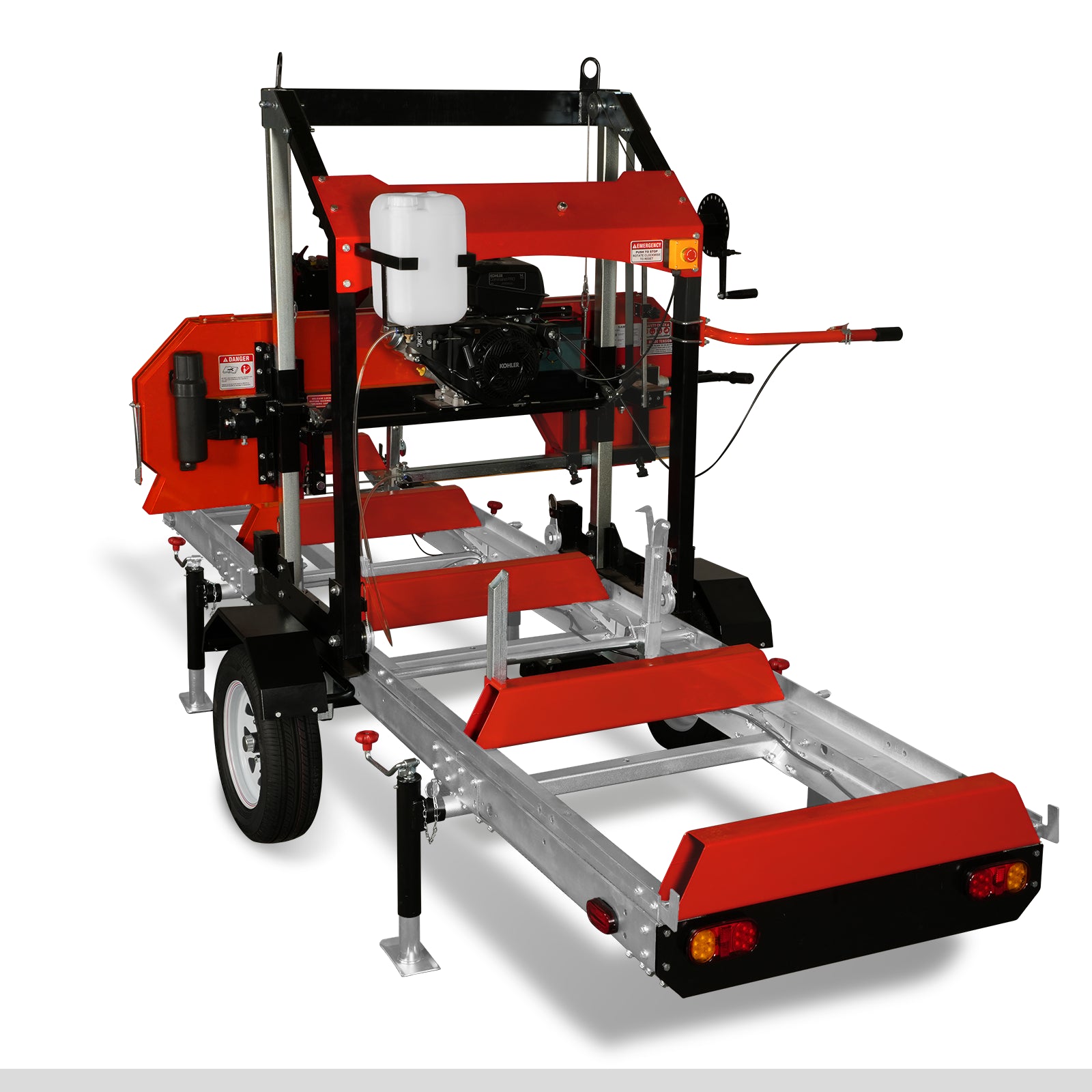 Primary Sub-Frame for Sawmill Trailer , 13' Track Length ( Compatible