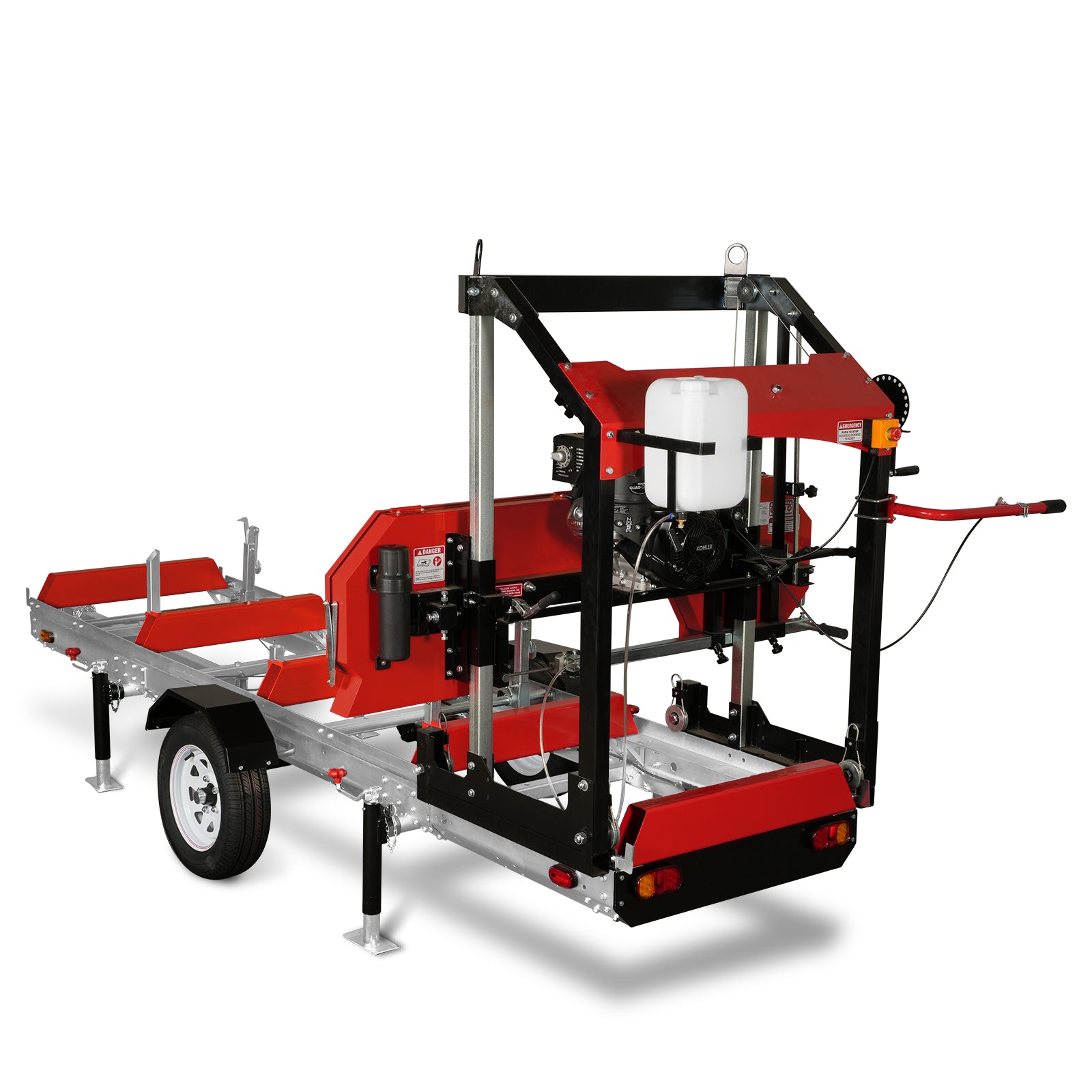 Primary Sub-Frame for Sawmill Trailer , 13' Track Length ( Compatible