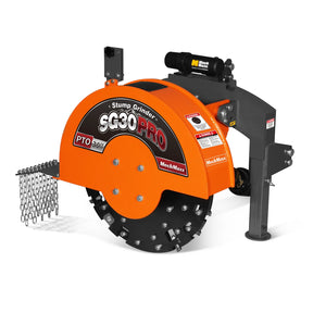 3-Point PTO Stump Grinder, 30 in Flywheel, 40-100HP, with 44 Carbide T