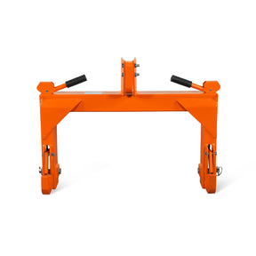 3 Point Quick Hitch Cat 1 for Tractors, Orange, QH1T