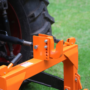 3 Point Quick Hitch Cat 1 for Tractors, Orange, QH1T