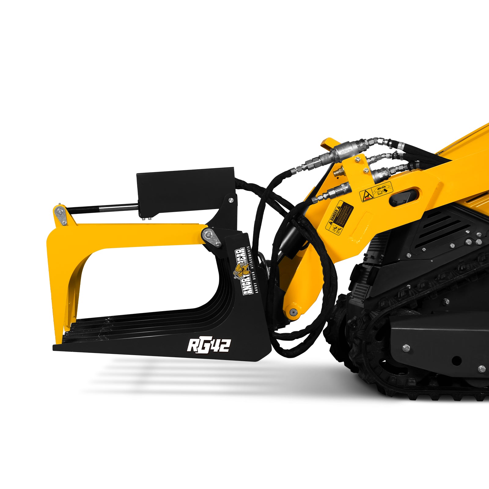 42" Mini Skid Steer Root Grapple, 2000 lbs Grappling Capacity