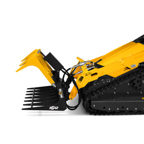 42" Mini Skid Steer Root Grapple, 2000 lbs Grappling Capacity