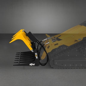 42" Mini Skid Steer Root Grapple, 2000 lbs Grappling Capacity