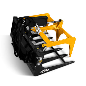 42" Mini Skid Steer Root Grapple, 2000 lbs Grappling Capacity