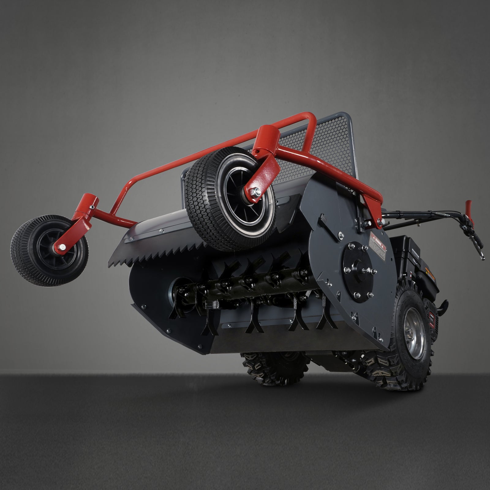 27" Walk Behind Flail Mower, 10HP 302cc, Self-Propelled, Wheeled, Electric Start, SFM27W