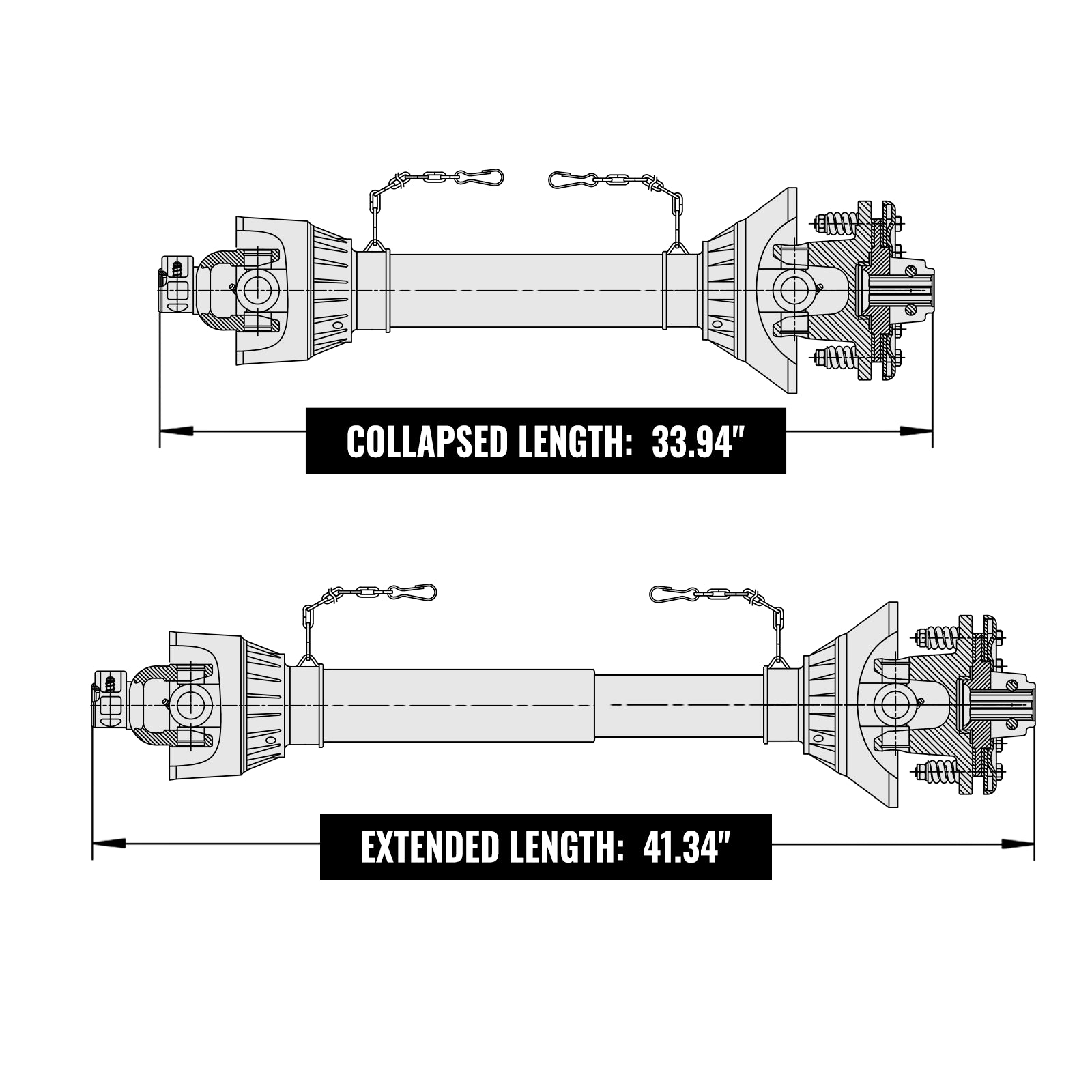 3-Point PTO Stump Grinder, 30 in Flywheel, 40-100HP, with 44 Carbide Teeth (PTO Shaft Included with Slip Clutch), SG30PRO
