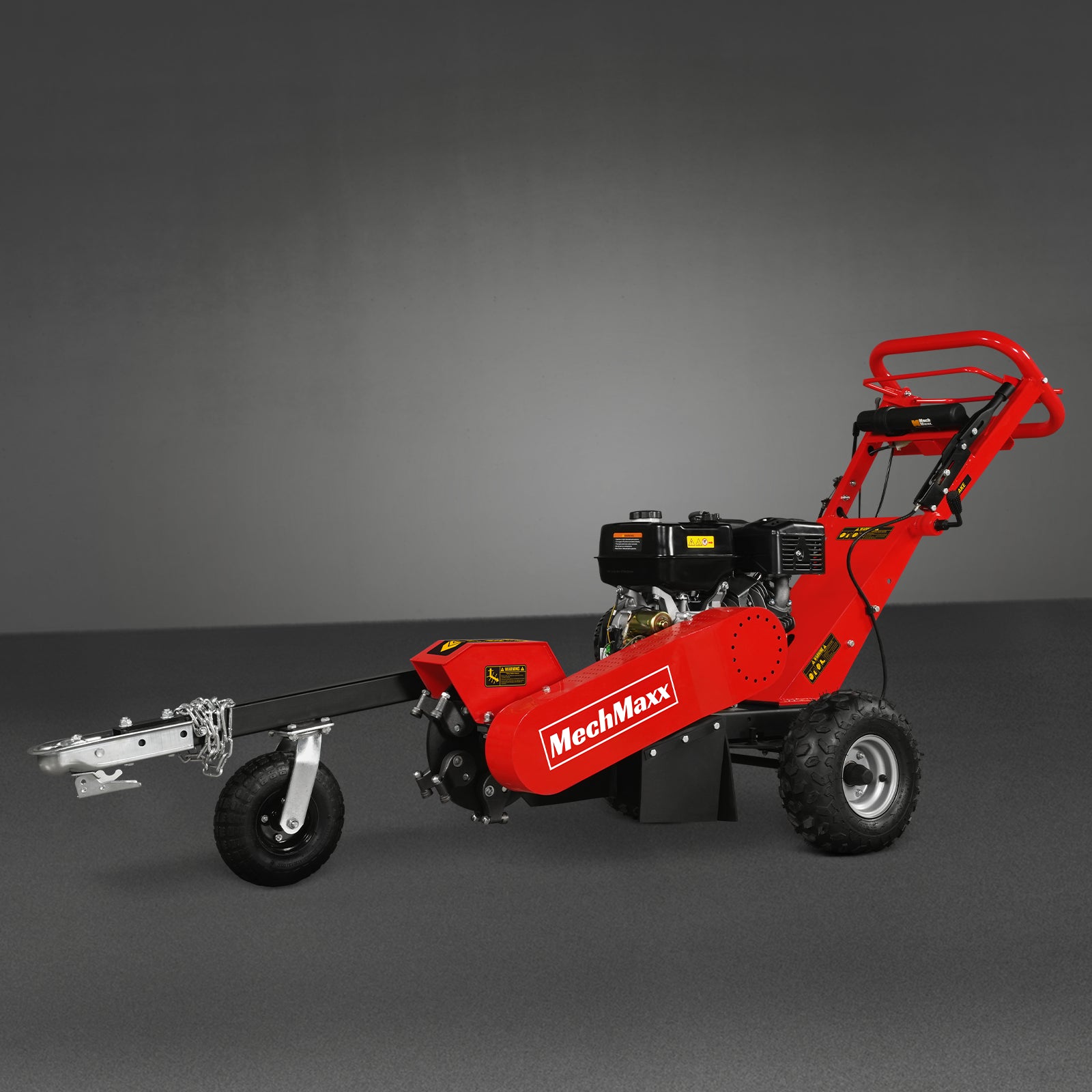 15 inch 15HP 420cc DUCAR E-Start Stump Grinder with Tow Bar, SG380