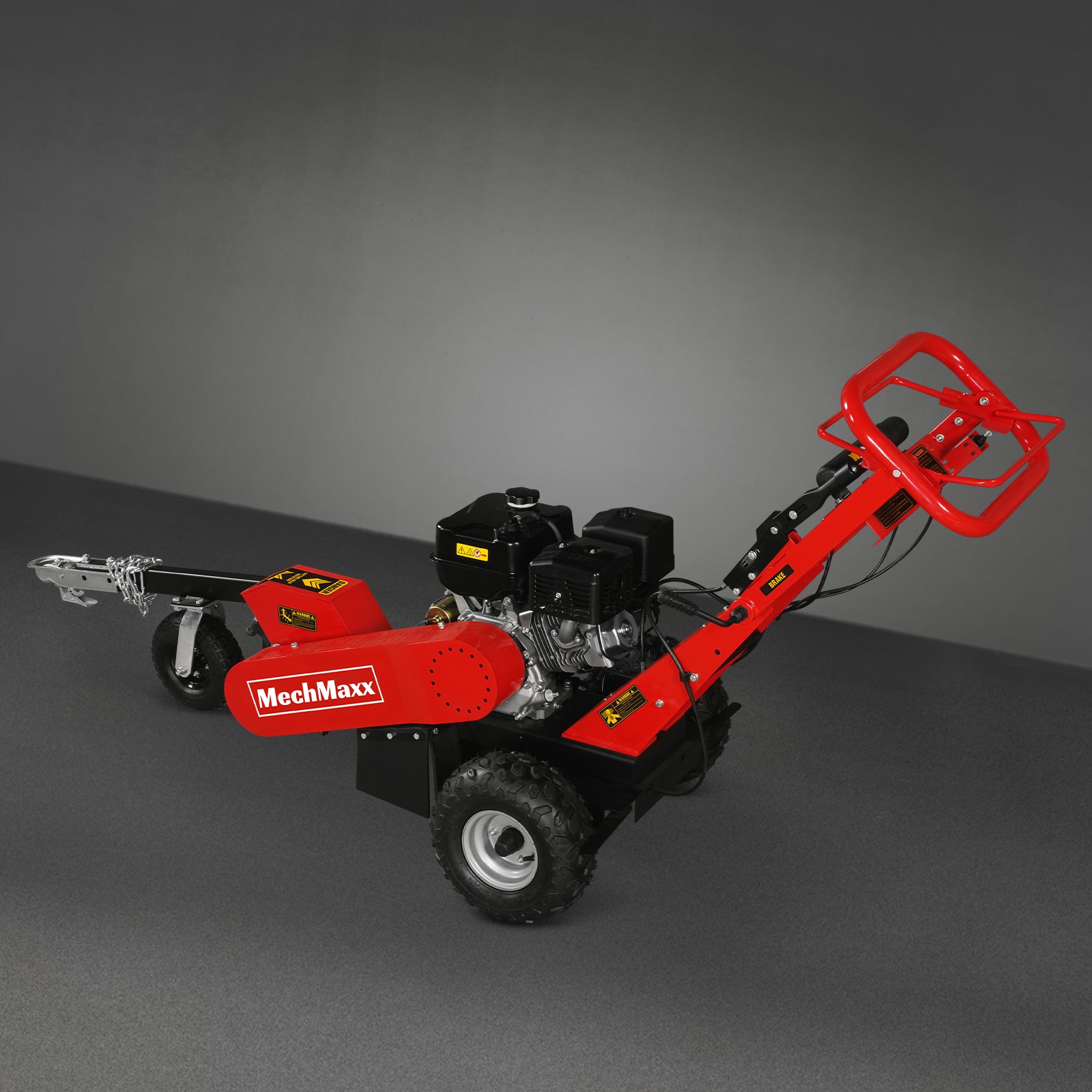 15 inch 15HP 420cc DUCAR E-Start Stump Grinder with Tow Bar, SG380