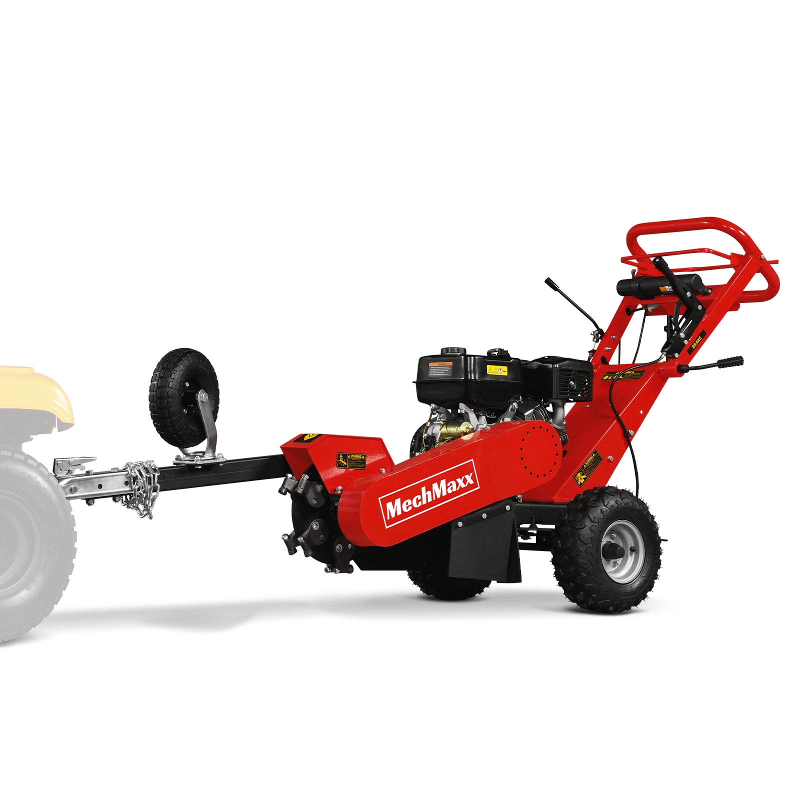 15 inch 15HP 420cc DUCAR E-Start Stump Grinder with Tow Bar, SG380