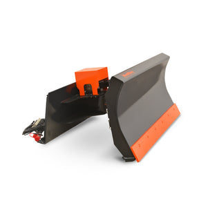 MechMaxx 60" Hydraulic Skid Steer 6 Way  Dozer Blade Snow Pusher Attachment, Industrial Series